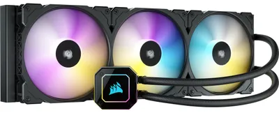 Produktbild von Corsair iCUE H170i ELITE CAPELLIX - Prozessor-Flüssigkeitskühlsystem - Kühlergröße: 420 mm - (für: LGA1156, AM2, AM3, LGA1155, LGA2011, LGA1150, LGA2011-3, LGA1151, AM4, LGA2066, sTR4, sTRX4, LGA1200)