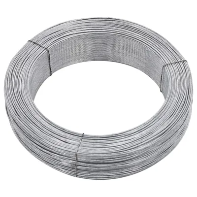 Image de vidaXL Fil de ligature pour clôture 250 m 1,4 mm acier