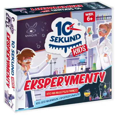 Obrázok produktu pre Vzdelávacia hra 10 sekúnd Kids – Experimenty pre deti od 6 rokov