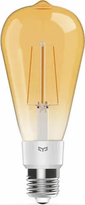 Produktbild von Yeelight Smart Filament Glühbirne ST64 500 lm, 6 W, 2700 K, LED, 100-240 V