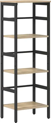 Produktbild von vidaXL Bücherregal Sonoma-Eiche 40 x 29,5 x 115 cm Holzwerkstoff