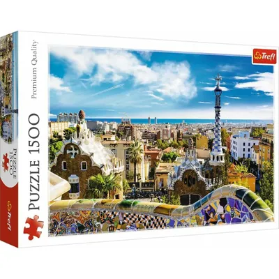 Immagine prodotto di TREFL Puzzle Park Güell, Barcellona 1500 Teile
