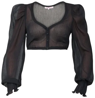 Produktbild von Dirndlbluse Moosbrunn schwarz 48