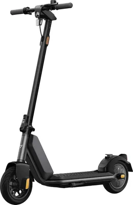 Produktbild von E-Scooter, Elektroroller extra breite Luftreifen; große Trittfläche; breiterer & höherer Lenker, IP54; klappbar; Display; App