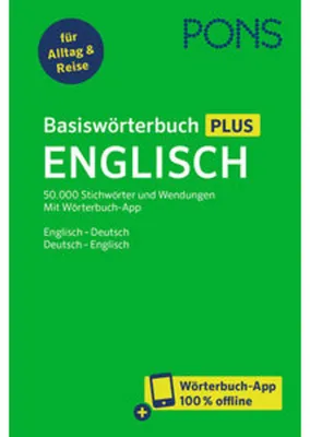 Produktbild von PONS Basiswörterbuch Plus Englisch