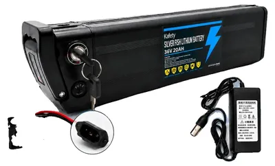 Obrázok produktu pre Lítiová batéria, 36V, kompatibilná, vysoká kapacita 20Ah, konektor 36V Silverfish-3P