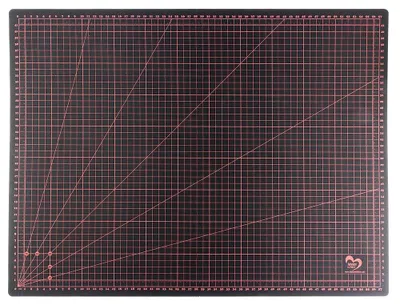 Productafbeelding van Snijmat - Zelfherstellend - 30 x 22 cm - Centimeterindeling - Knutselonderlegger snijmat