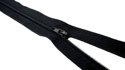 Produktbild von Reißverschluss Nylon 25 cm 2# Schwarz