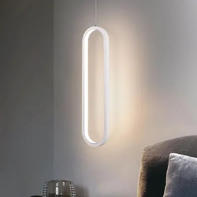 Obrázek produktu pro Designová stropní svítidla - Designová závěsná svítidla - IP20 - Bílé pouzdro - 13 Watt - 1500 Lumen - 4000K