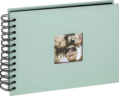 Obrázek produktu pro Walther Fun mint green 23x17 40 černých stran spirála SA109A