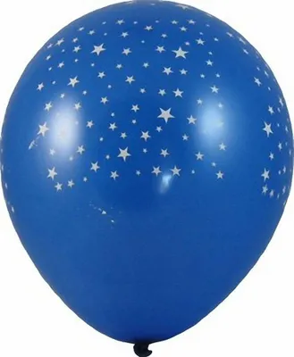 Produktbild von 10x Luftballons 'Sterne' Ø 300 mm Größe 'L'