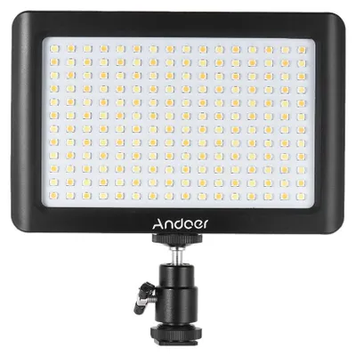 Zdjęcie produktu dla Miniaturowa lampka LED z możliwością regulacji jasności, wyposażona w 192 diod LED, idealna do fotografii