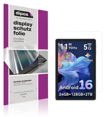 Image de 2x Film de protection d'écran pour VekfulPC T50 protecteur clair dipos