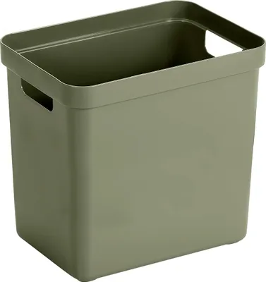 Produktbild von Sunware 09500688, Ablageschale, Grün, Rechteckig, Kunststoff, Einfarbig, 25 l