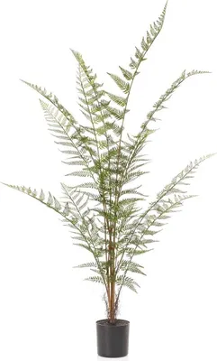 Produktbild von artplants.de Künstlicher Baumfarn GUSHUN, Wurzeln, grün, 120cm - Kunst Farnpflanze