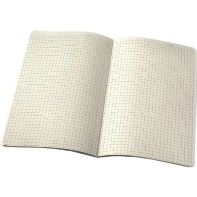 Produktbild von SIGEL CO862 Notizheft Conceptum, Softcover, ca. A5, kariert, schwarz, 64 S.