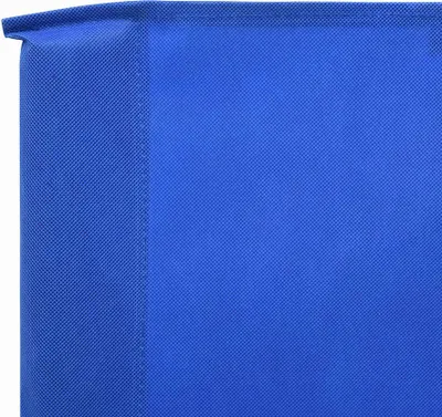 Produktbild von vidaXL 9-teiliges Windschutzgewebe 1200 x 160 cm Azurblau