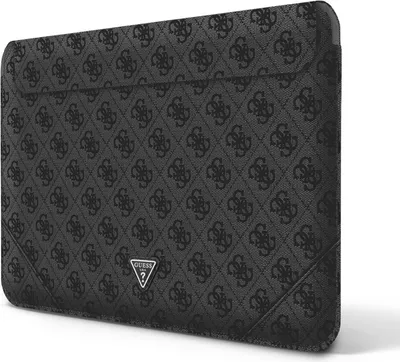 Obrázek produktu pro GuessPolyuretan4G Triangle Metal Logo Computer Sleeve 13/14" Black