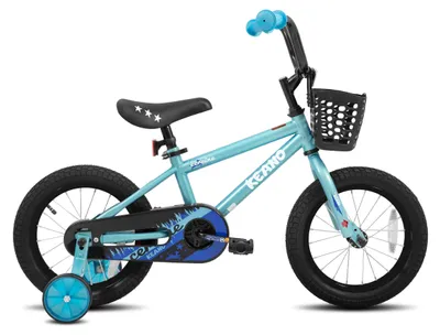 Zdjęcie produktu dla Rower dziecięcy dla dziewczynek - 41 cm - z podpórkami - osłona łańcucha - koszyk z przodu - rama stalowa - niebieski