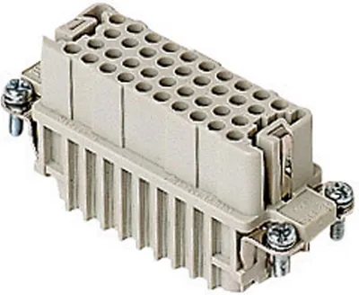 Immagine prodotto di CDDF 38 I.L.M.E. Ilme CDD inserto per presa (F) con terminale a crimpare, 38 poli + PE, 250 V, 10 A - 1 pezzo