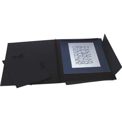 Produktbild von Clairefontaine 3329680380156, Konventioneller Dateiordner, Schwarz, 337 mm, 272 mm, 64 mm, 1 Stück(e)