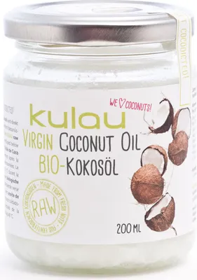 Immagine prodotto di Olio di cocco biologico RAW - 200ml