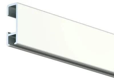 Obrázok produktu pre Závesný systém na obrazy – lišta Click Rail RAL9010, 3 m