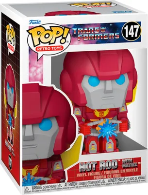 Immagine prodotto di Figurka Vinylowa Funko POP! Transformers Retro Hot Rod z Matrix 9 cm