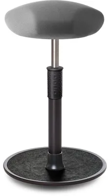 Produktbild von Sitz- Stehhocker Free Tall Triangel Gestrick Grau schwarz /schwarz.