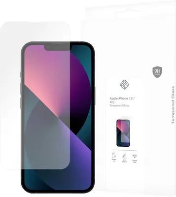 Produktbild von Schutzfolie Apple iPhone 13, iPhone 13 Pro - Panzerglas - Cazy - Transparant