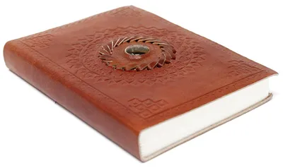 Imagen del producto de Cuaderno de cuero Ojo de tigre