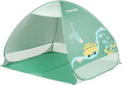 Produktbild von Strandzelt mit UV-Schutz, hoher SPF 50+, Pop-Up-System, grün