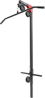 Produktbild von '- Latzug Station, Klimmzugstange zur Home Linie Hantelbank - MH Symbol Latzug MH-W104 2.0 - Sportgeräte Fitnessgeräte für Zuhause - Kabelzugstation Kabelturm Homegym Trainingsgeräte
