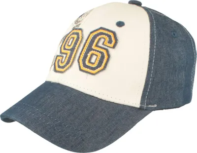 Sportliche Baumwoll Kinder Baseball Cap von Hut Breiter in blau