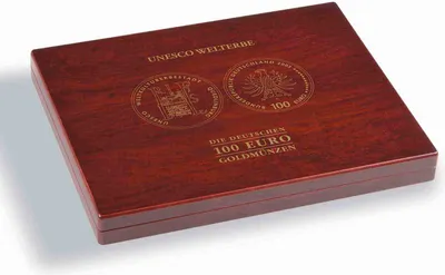 Produktbild von Münzkassette VOLTERRA für 16 dt. 100-Euro-Goldmünzen UNESCO Welterbe in Originalkapseln
