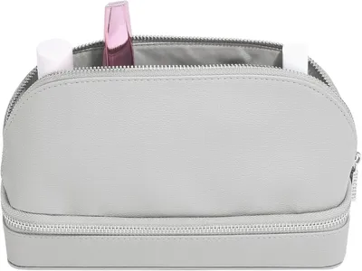 Produktbild von Kosmetiktasche und Schmucktasche in Kieselsteingrau
