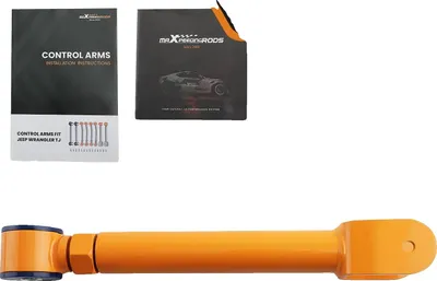 Produktbild von Verstellbare Kontrollarme, schwerlastfähiger Rohrlegierungsstahl, kompatibel mit Jeep Wrangler TJ, verstellbarer Bereich maximal 17,9 Zoll