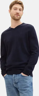 Image de Tom Tailor pull-over tricoté col en V