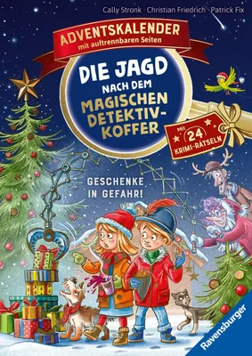 Produktbild von Die Jagd nach dem magischen Detektivkoffer - Adventskalender: Geschenke in Gefahr!