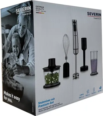 Image de Severin SM3774 - Mixeur plongeant Premium-Set 1000 W