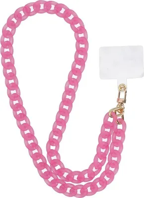 Produktbild von PANAMA LONG Telefonband, Telefonanhänger / Schnurlänge 80cm (40cm in der Schlaufe) / am Hals - rosa