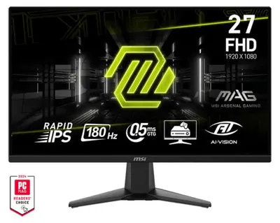 Obrázok produktu pre MSI MAG 275F, 68,6 cm (27"), 1920 x 1080 px, Full HD, 1 ms, Čierna