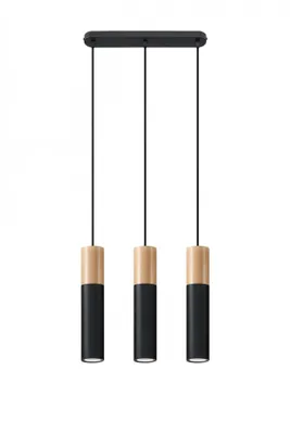 Zdjęcie produktu dla Lampa wisząca PABLO 3 czarna SL.0634 Sollux