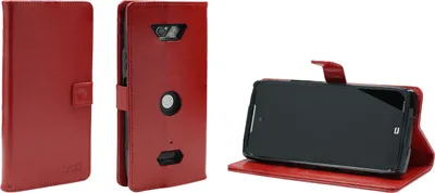 Zdjęcie produktu dla Bookstyle-Case für Crosscall Core-Z5 rot