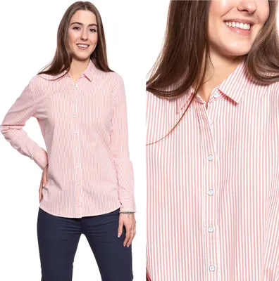 Produktbild von Mustang Frauenhemd Emma KC Stripe 1008920 11650
