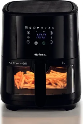 Produktbild von Ariete 4626 Air Fryer 6 L - Heißluft-Fritteuse mit 8 voreingestellten Programmen