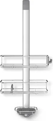 Immagine prodotto di Simplehuman BT1101 Porta doccia in acciaio inox opaco e alluminio anodizzato (BT1101)