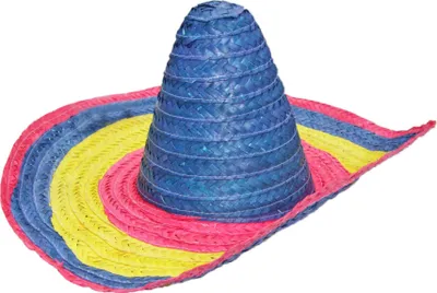 Produktbild von Sombrero für Erwachsene Ø 50 cm | Mexiko Hut Bunt
