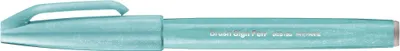Produktbild von Pentel Brush Sign - Fein - 1 Farben - Hellblau - Pinselspitze - 0,5 mm - 2 mm