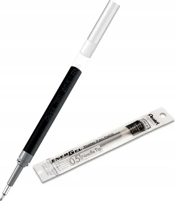 Image de Recharge d'encre liquide Pentel LRN5 pour roller, noir